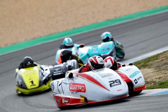 Quattro F1M Sidecar Team Kershaw Finishes 3rd in World