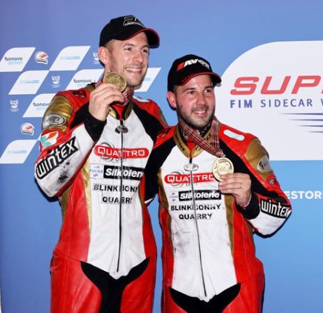Quattro F1M Sidecar Team Kershaw Finishes 3rd in World