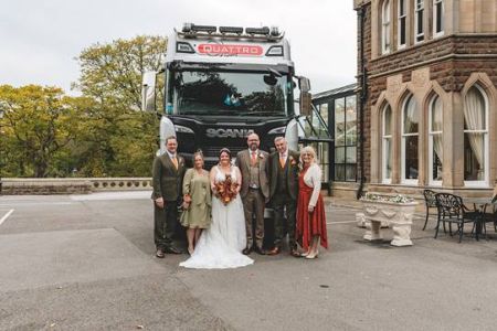 A Quattro Wedding to Remember: Mr & Mrs Laking (and a Special Guest!)