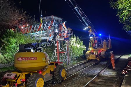 Heritage Bridge Installation, Ravenglass, Cumbrian Coast Line