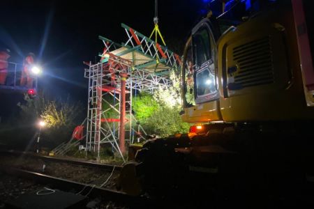 Heritage Bridge Installation, Ravenglass, Cumbrian Coast Line